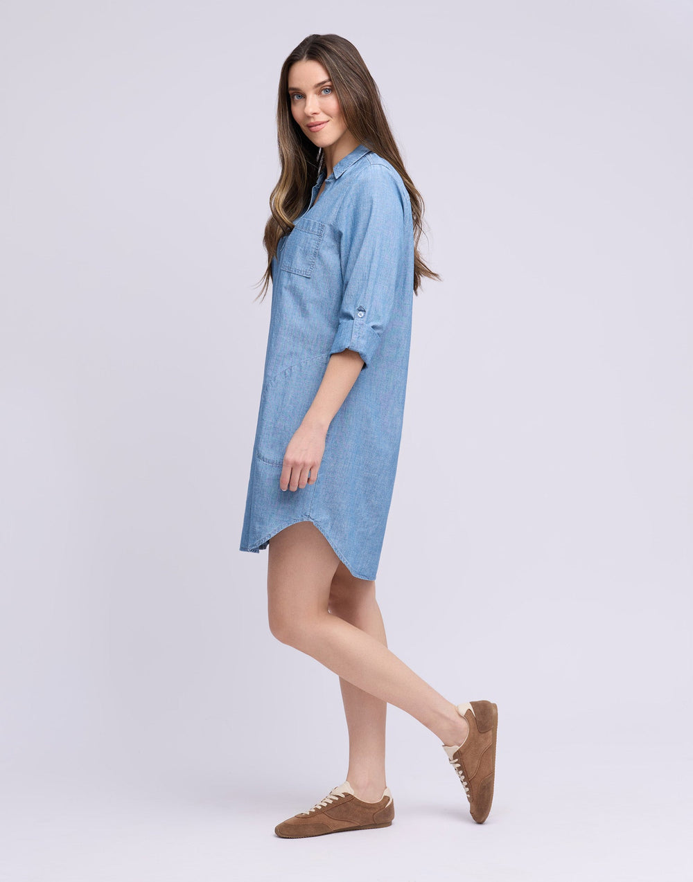 YOGA JEAN - Ava dress - blue denim