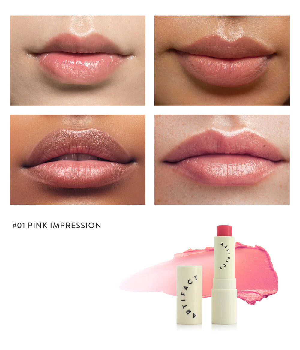 ARTIFACT - Baume à lèvres teinté rose