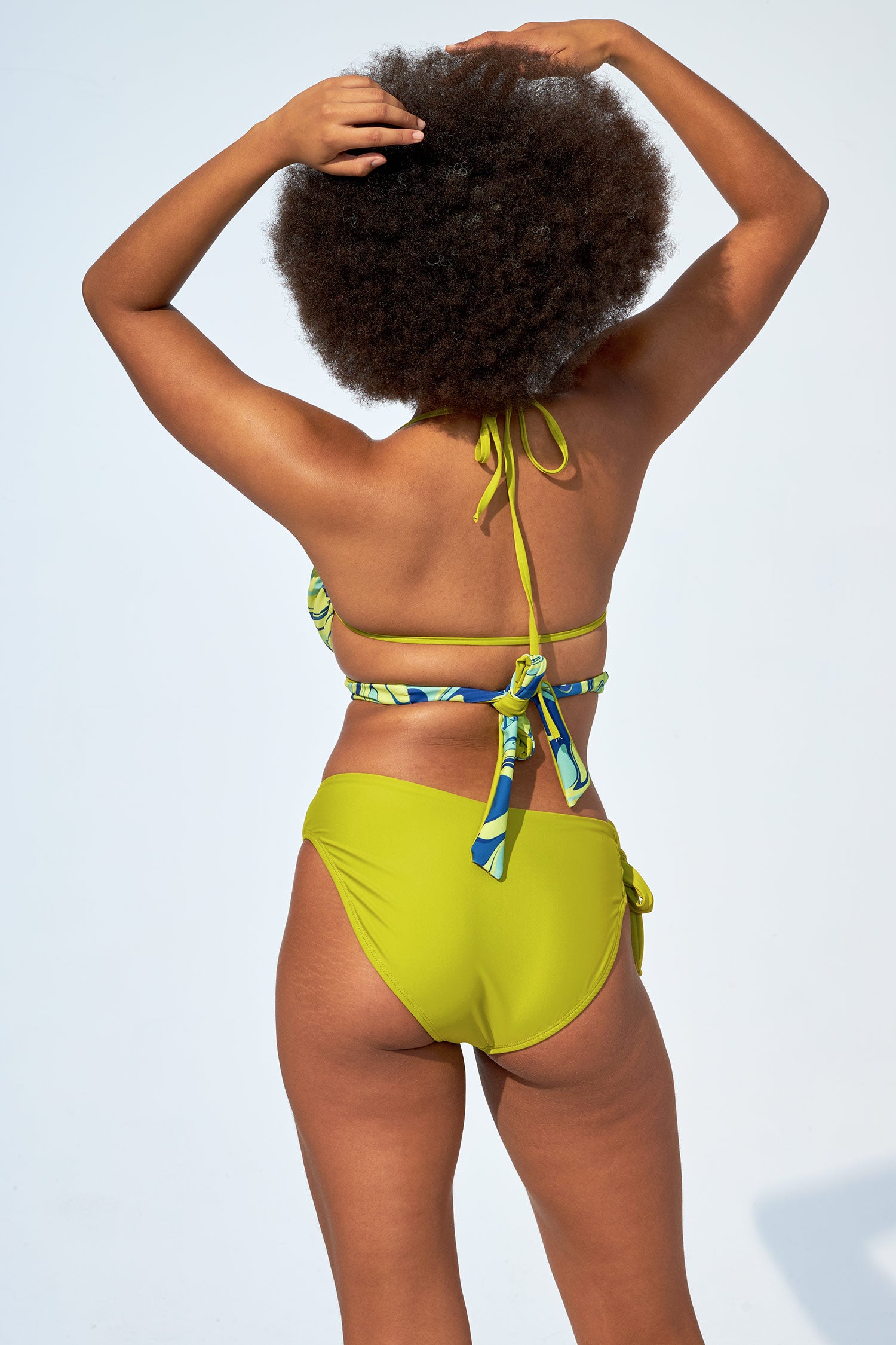 ELEANORE - Bikini bottom in Lime green