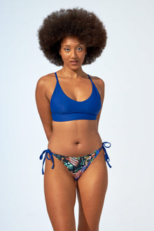 KAMALA - Haut de maillot de bain en bleu saphir.