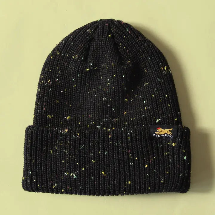 MUTTONHEAD - Tuque acrylique noir confetti