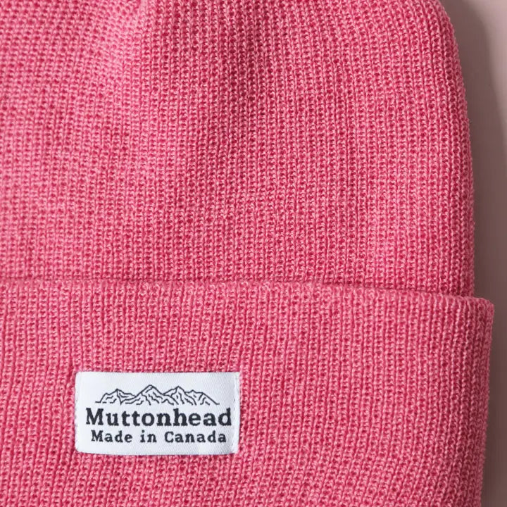 MUTTONHEAD - Toque merino blush