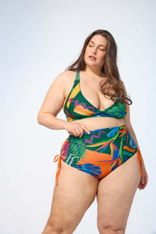 LAUREN - Haut de maillot de bain en imprimé Essence