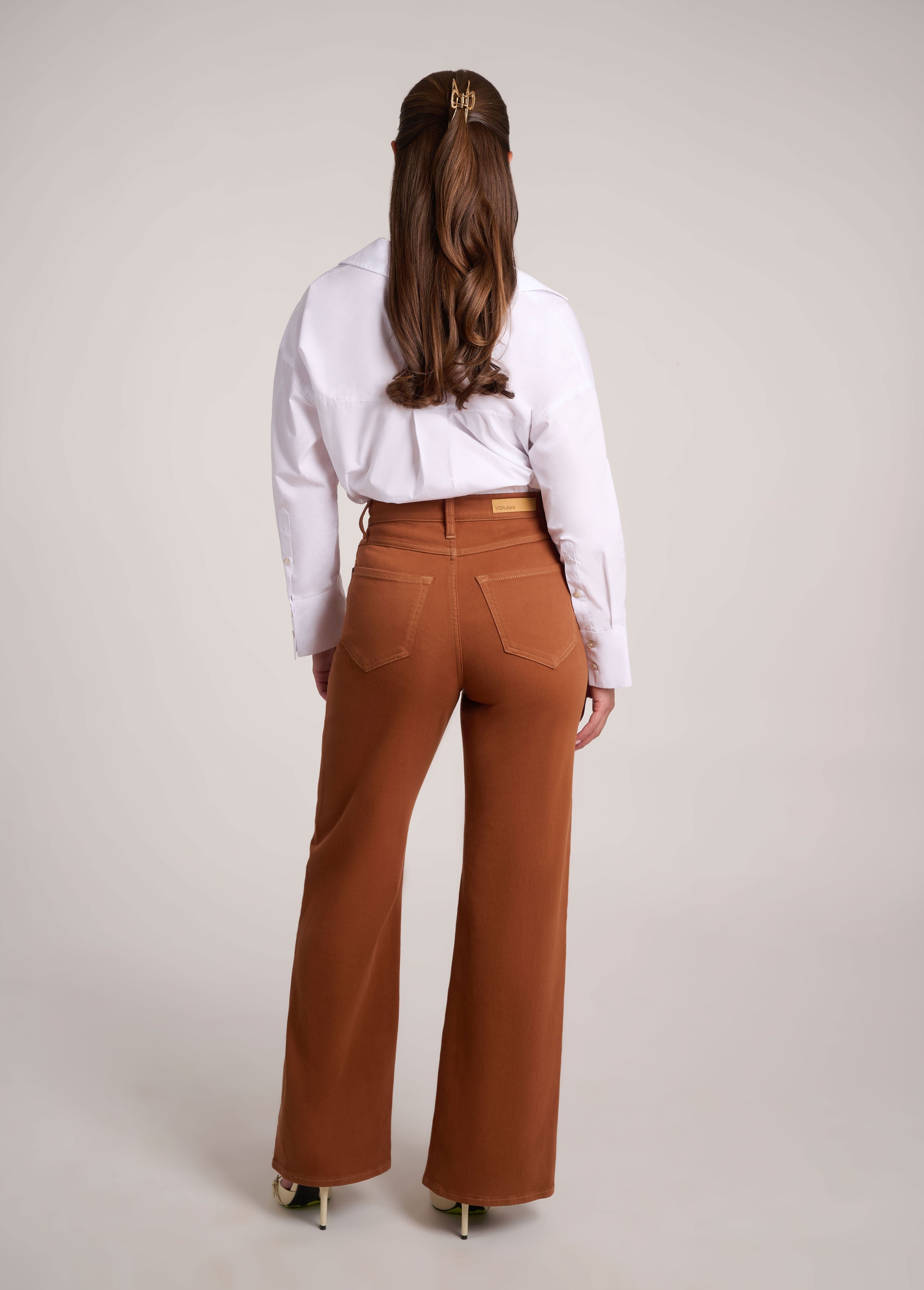 YOGA JEANS - Lily - brun Aurora