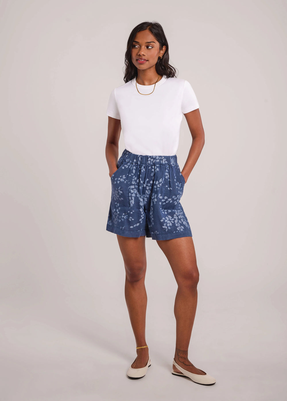 YOGA JEANS - Miller short blue