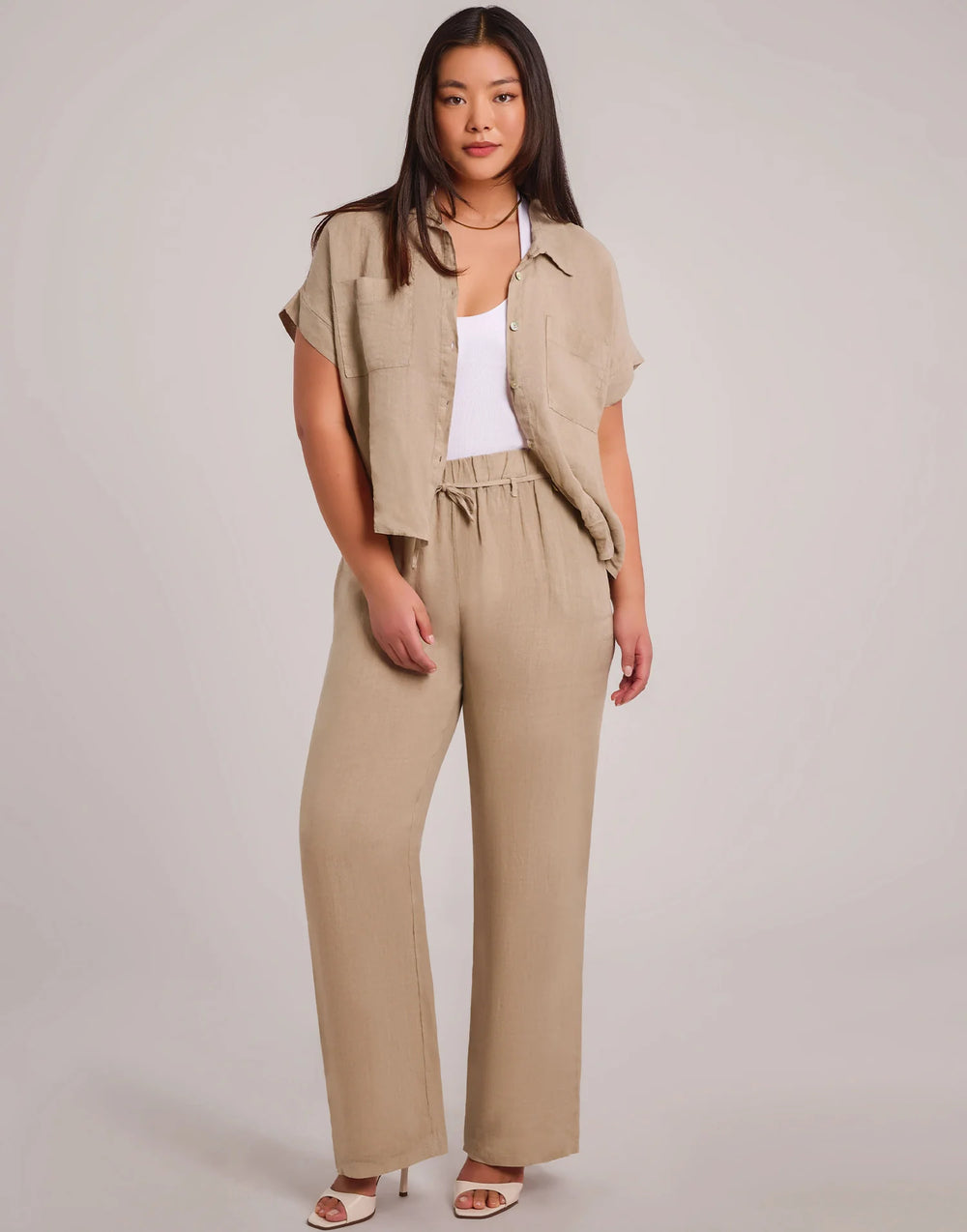 YOGA JEANS - Nora Belted linen pant