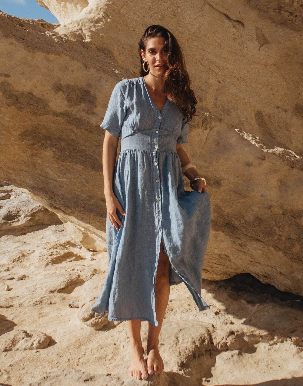 YOGA JEANS - Robe Bianca