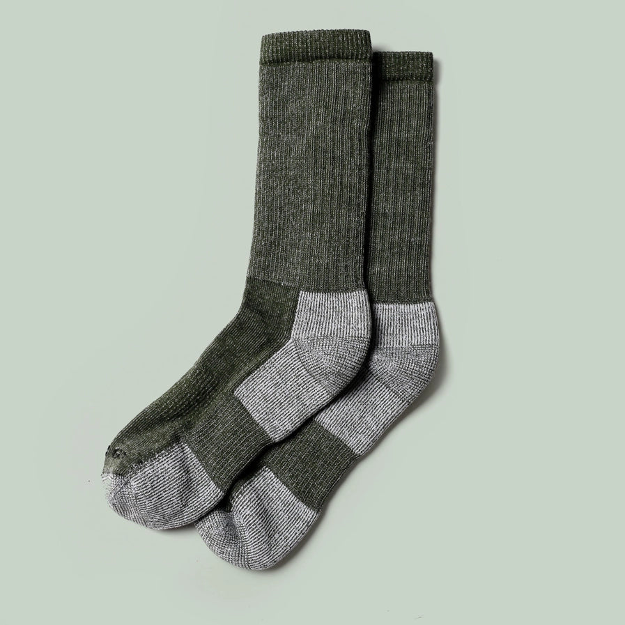 MUTTONHEAD - Chaussettes Randonnée Merino - Olive