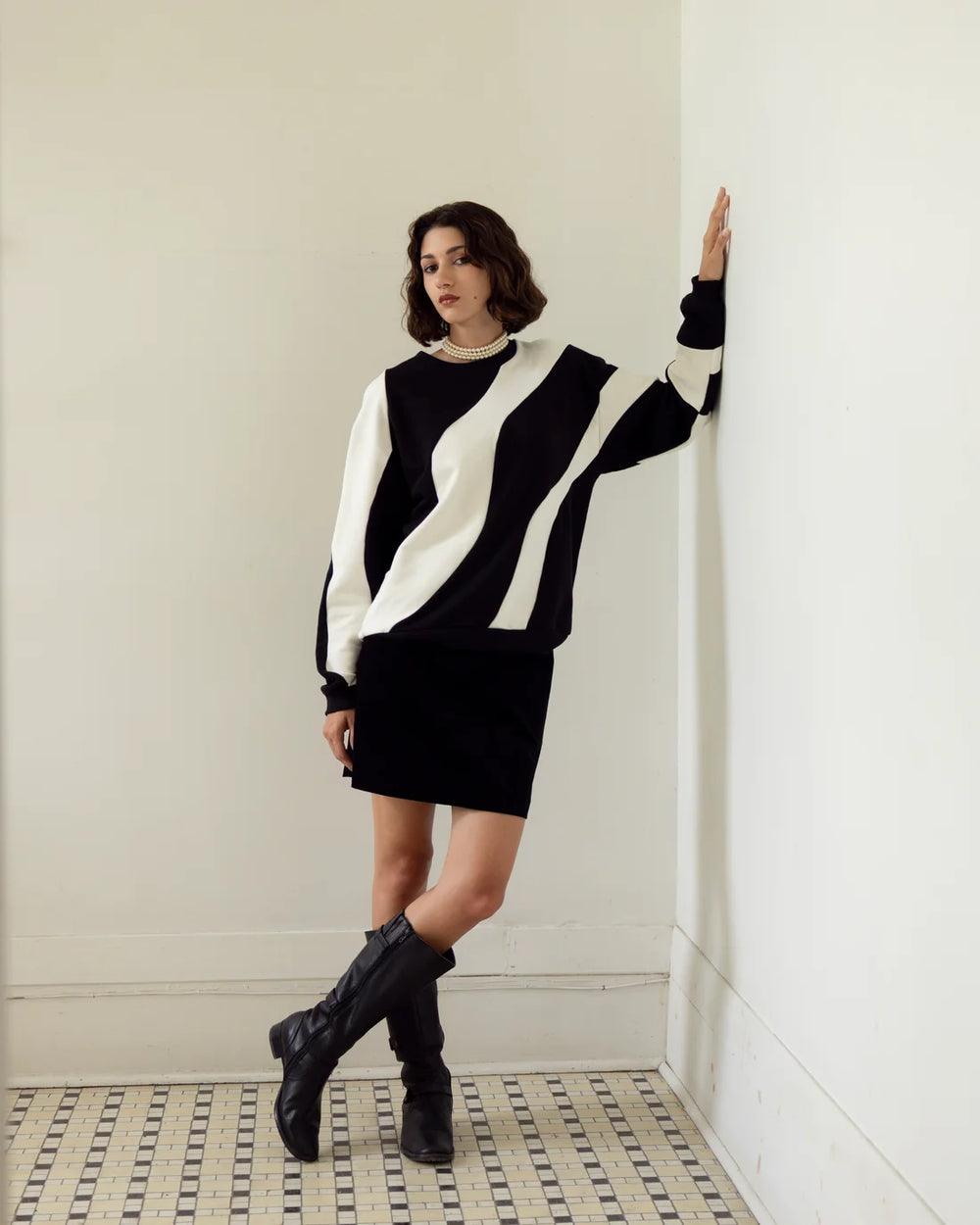 Eve Lavoie -  Crewneck Ambre