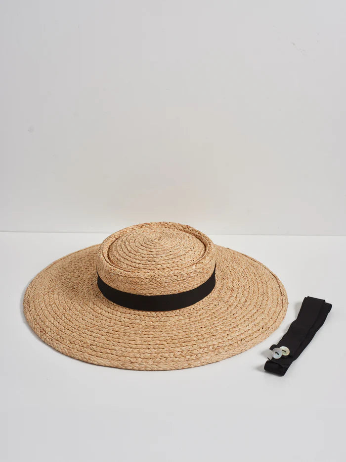 Beaton straw hat - Heirloom Hats
