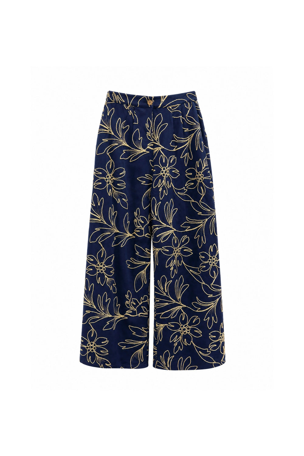 MARIGOLD -Diana Embroidered denim pants