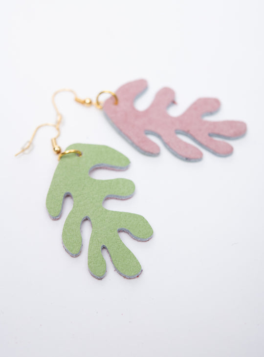 VEINAGE - CORAIL earrings