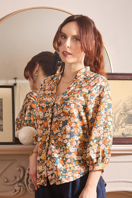 MEEMOZA- Adele shirt - floral