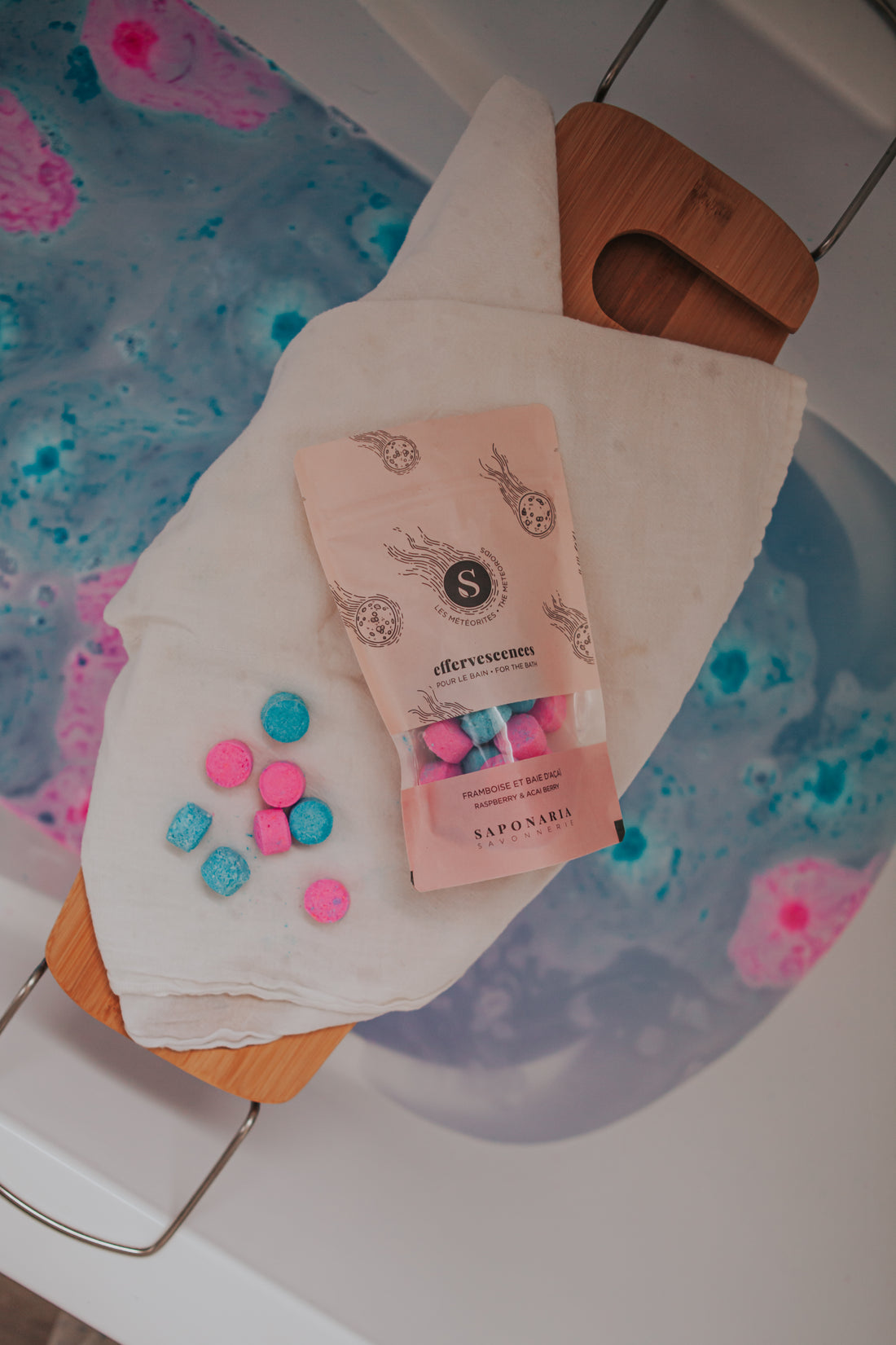SAPONARIA - Météorites - Framboise & baie d'açai