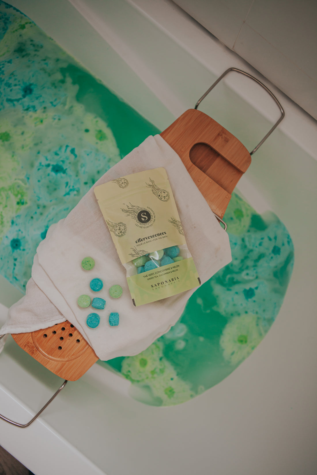 SAPONARIA - Météorites - Thé vert, concombre & melon