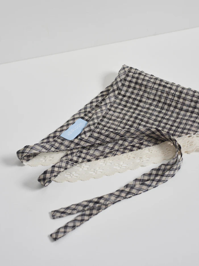 Pepper - Triangle kerchief head scarf - Heirloom Hats