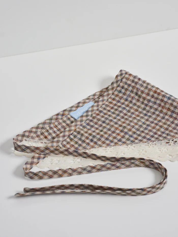 Pepper - Triangle kerchief head scarf - Heirloom Hats