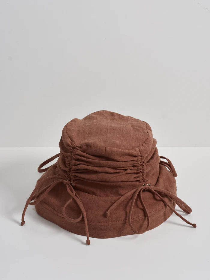 Thym - Ruched bucket hat -Heirloom Hats