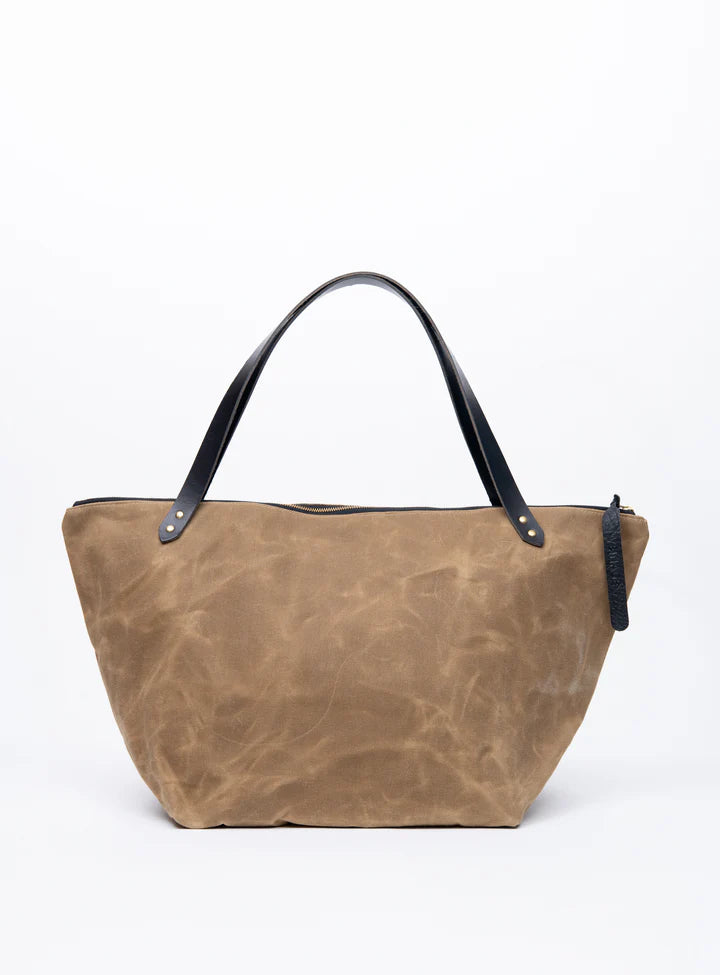 VEINAGE - Frontenac - Petit sac de voyage en coton ciré