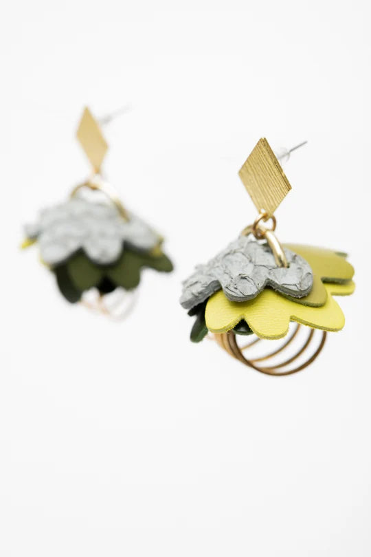 VEINAGE - FLEUR DES NEIGES earrings