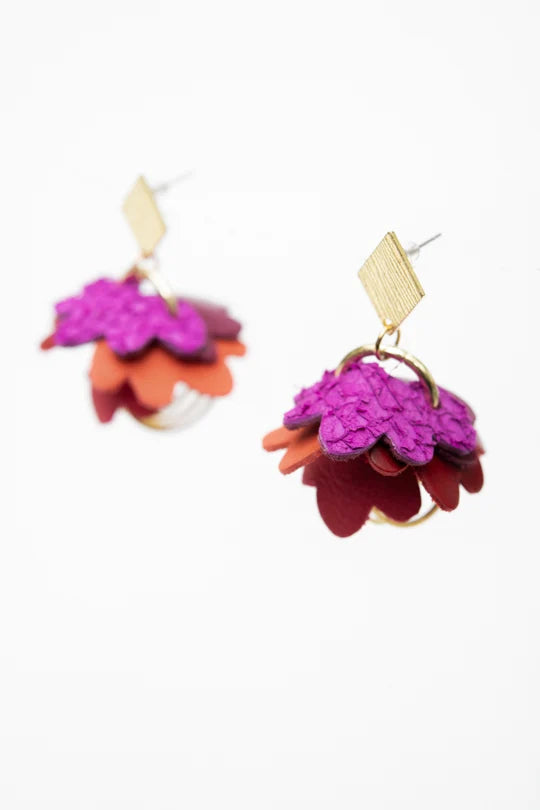 VEINAGE - FLEUR DES NEIGES earrings