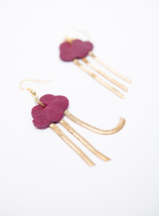 VEINAGE - Earrings - Petite pluie