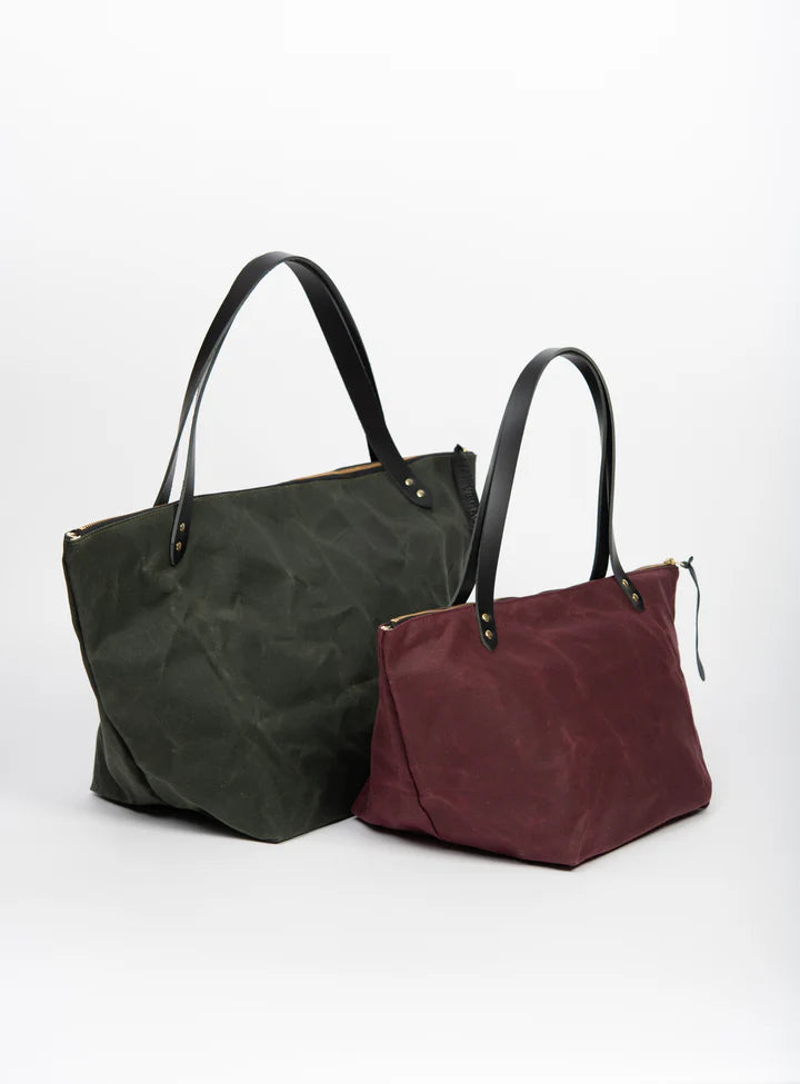 VEINAGE - Frontenac - Petit sac de voyage en coton ciré