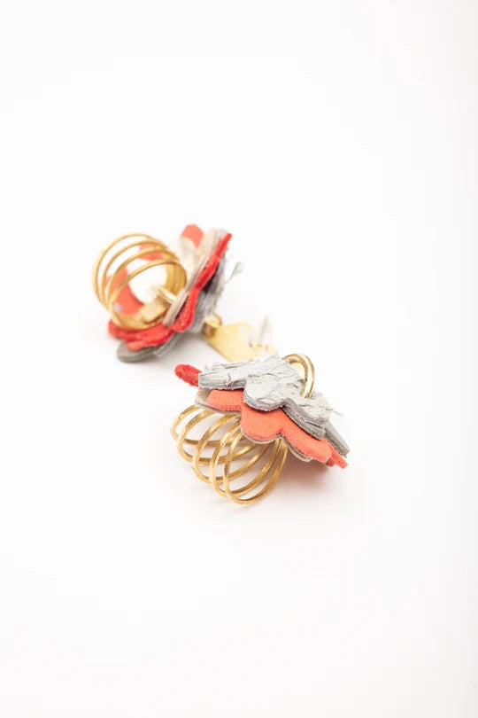 VEINAGE - FLEUR DES NEIGES earrings