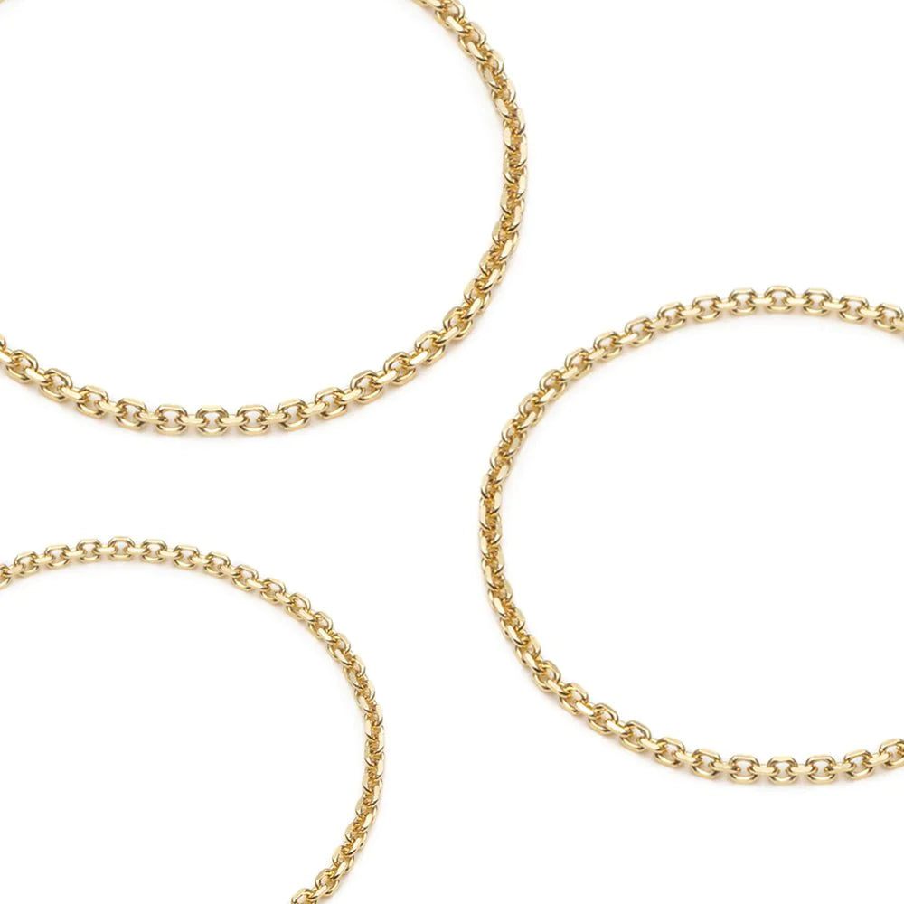 Chain Ring - 10k Yellow Gold