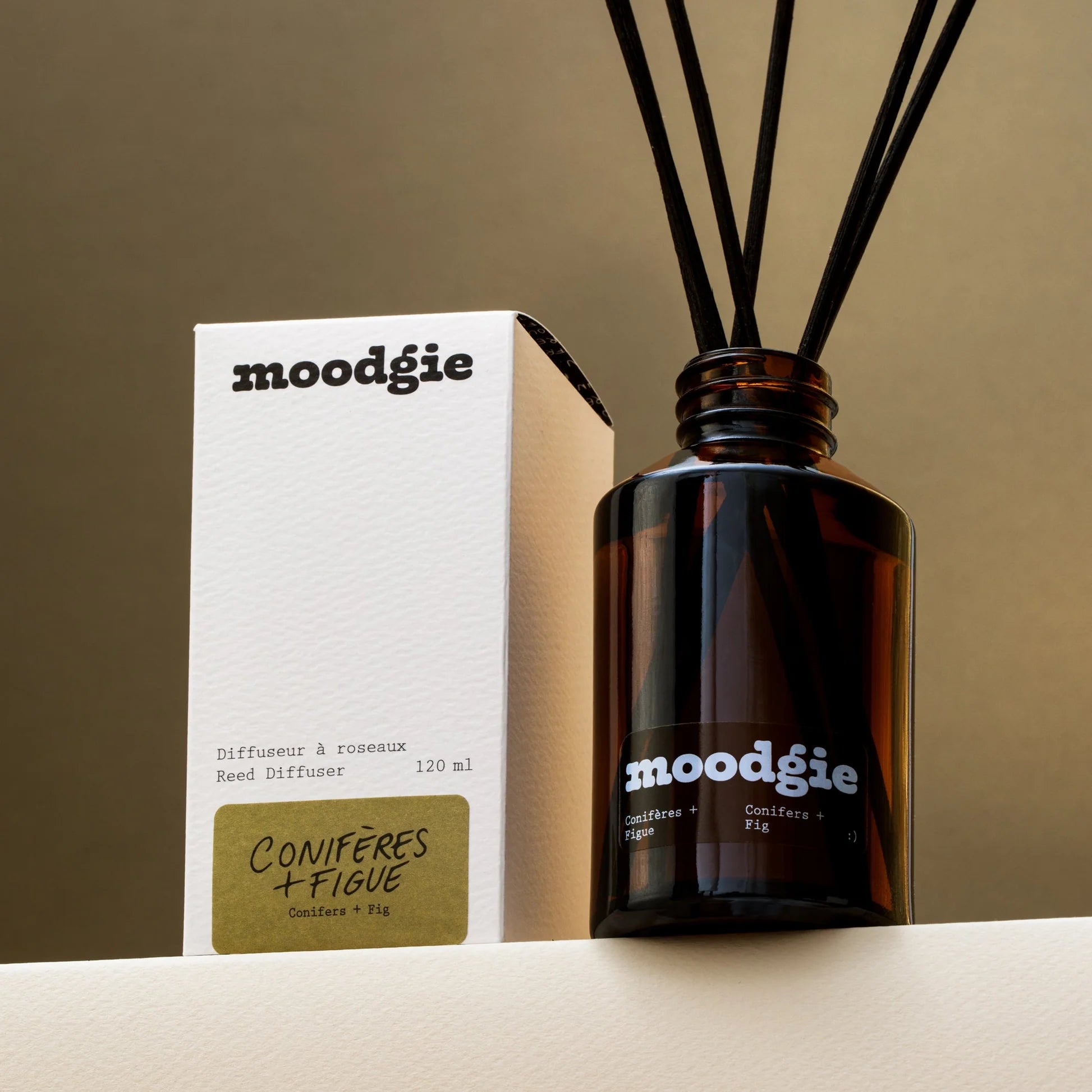 MOODGIE - diffuseur à roseaux -120 ml