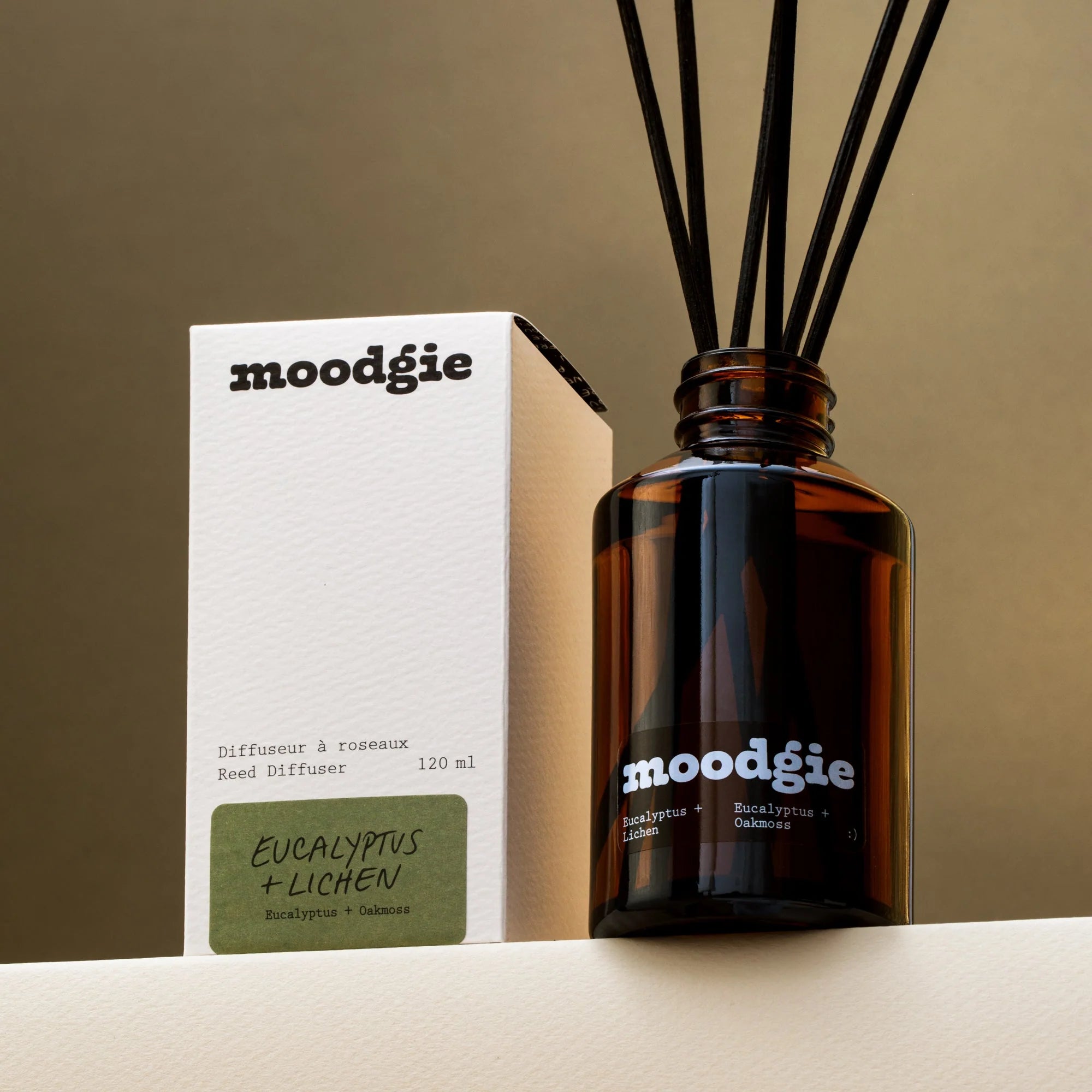 MOODGIE - diffuseur à roseaux -120 ml