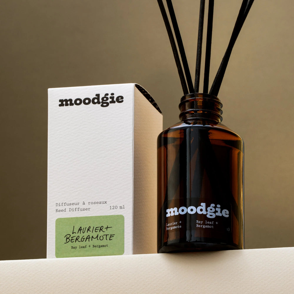 MOODGIE - diffuseur à roseaux -120 ml