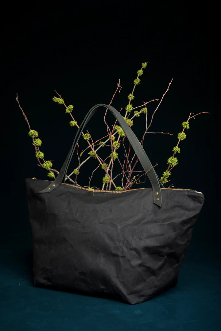 VEINAGE - Frontenac - Large Waxed canvas bag