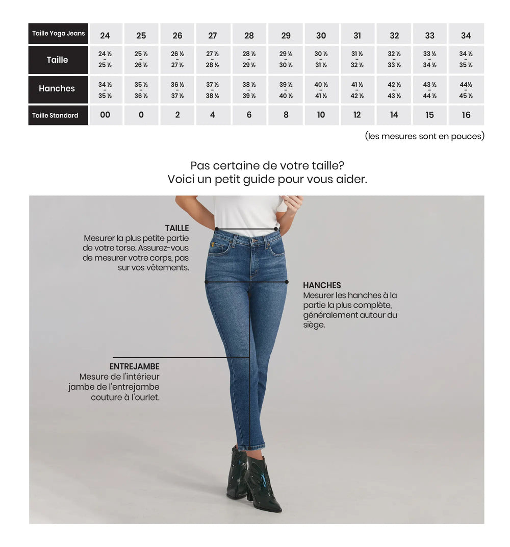 YOGA JEANS - RACHEL NOIR 30''