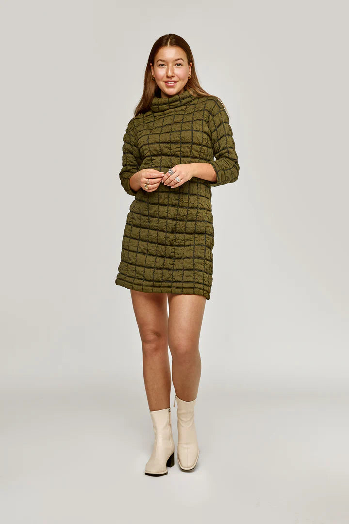 MARIGOLD-Chiara - Short dress - Khaki Green