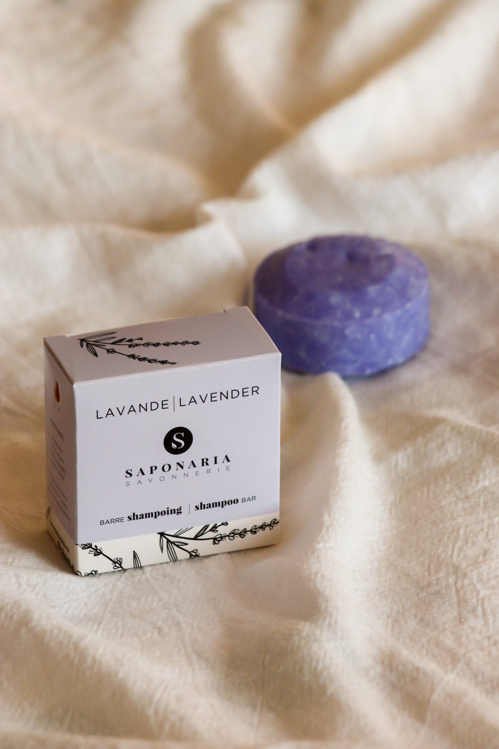 SAPONARIA - Solid shampoo - Lavender