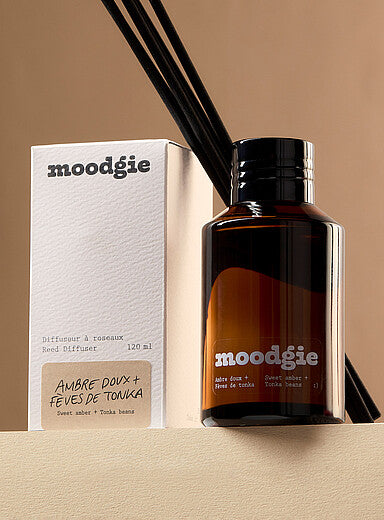 MOODGIE - diffuseur à roseaux -120 ml