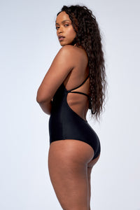 MICHELLE – One piece in Black and mesh - Selfish swimwear one piece