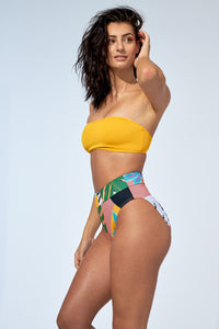 ANALIE – Bikini bottom in Tropical print - Selfish swimwear Bottom