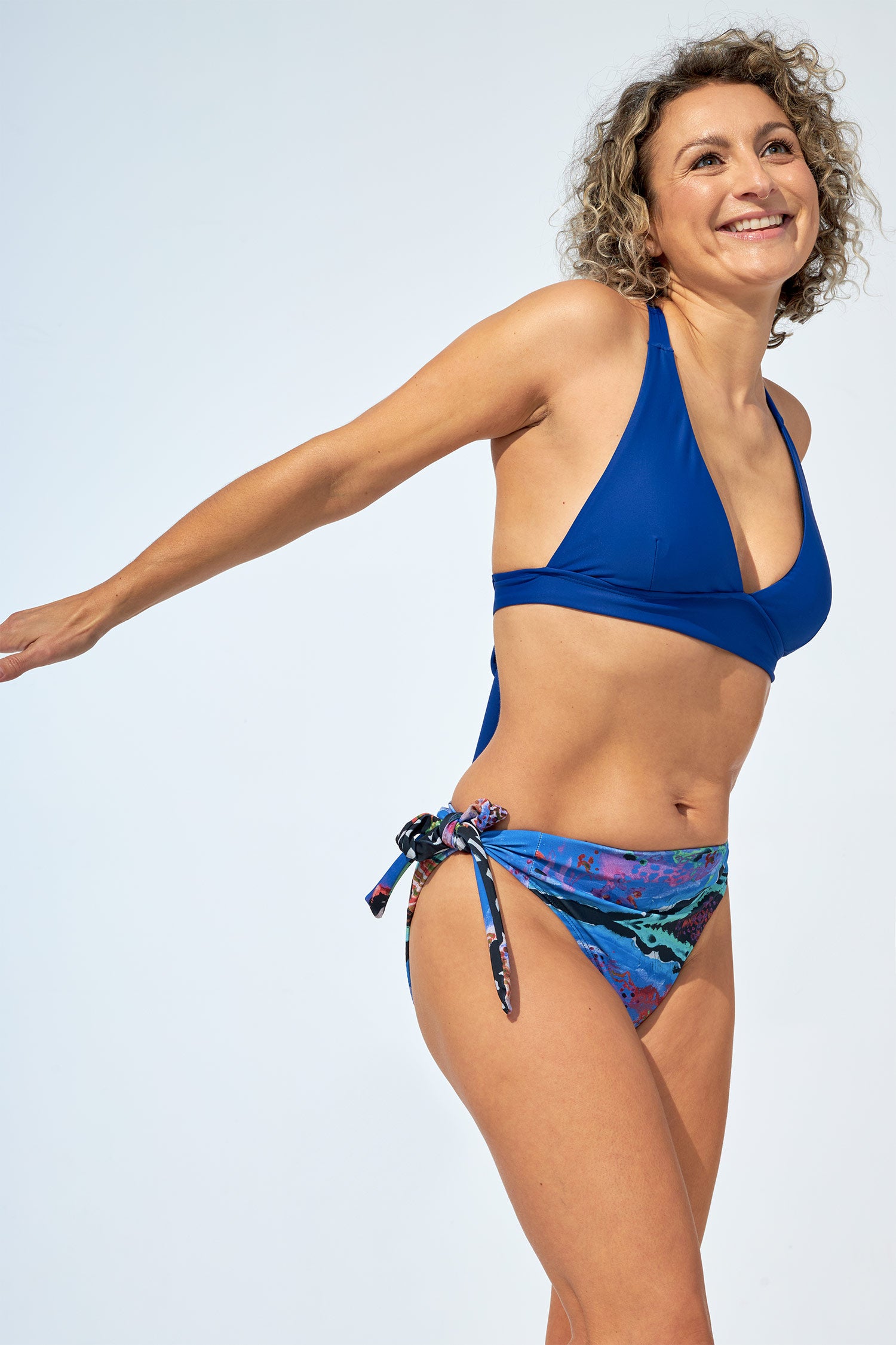 ELEANORE - Bikini bottom in Oscar print – Selfish swimwear