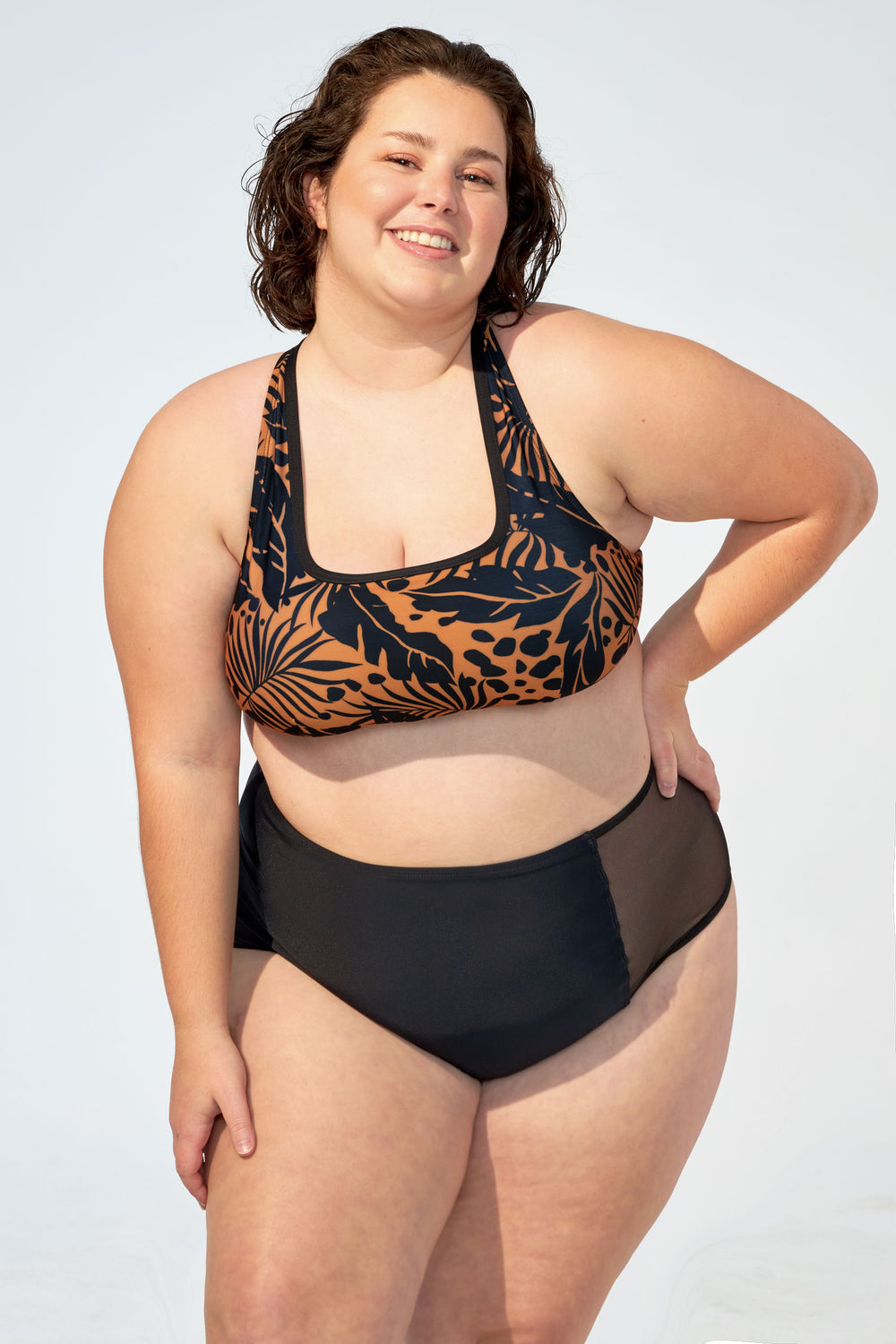 GABY - Bikini Top in Sandy breeze print - Selfish swimwear Top