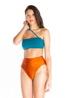 ANALIE - Bikini bottom in Bronze orange - Selfish swimwear Bottom